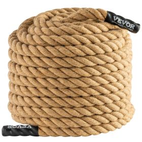 VEVOR Gym Climbing Rope, 1" Diameter 100 ft Length Gym Fitness Training Rope, Gym Exercise Workout Rope for Adults