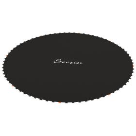 Trampoline Replacement Mat, Fits 12' Trampoline w/ 72 V-Hooks & 5.5" Springs (Spring & Frame not Included),  Black (Option: Black-530x450x100 mm)