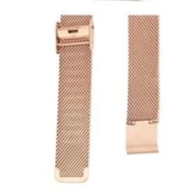 Heart Rate Monitoring Sports Step Smart Bracelet (Option: Rose gold Watchband-Steel)