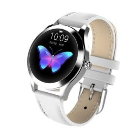 Heart Rate Monitoring Sports Step Smart Bracelet (Option: White-Belt)